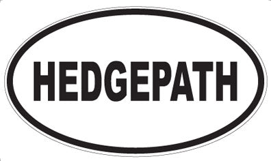 HEDGEPATH - Oval Magnet