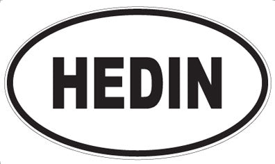 HEDIN - Oval Magnet