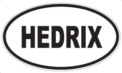 HEDRIX - Oval Magnet