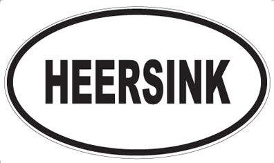 HEERSINK - Oval Sticker