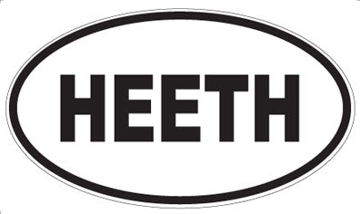 HEETH - Oval Magnet