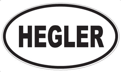 HEGLER - Oval Magnet