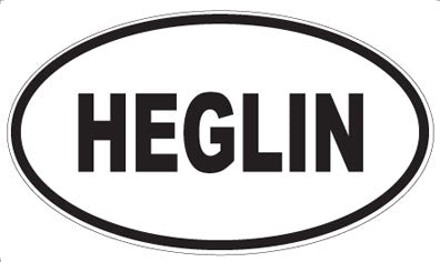 HEGLIN - Oval Magnet
