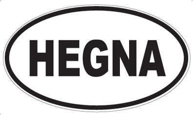 HEGNA - Oval Magnet