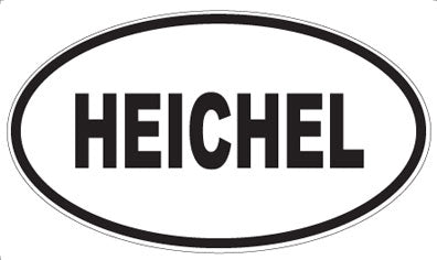 HEICHEL - Oval Magnet