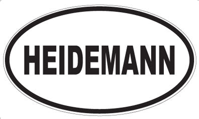 HEIDEMANN - Oval Magnet