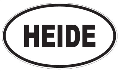 HEIDE - Oval Magnet