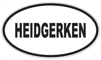HEIDGERKEN - Oval Magnet