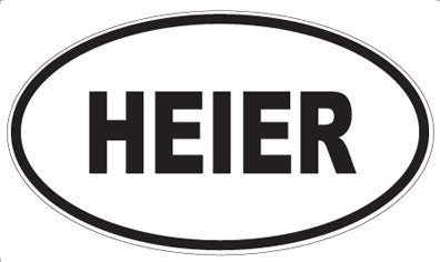 HEIER - Oval Magnet