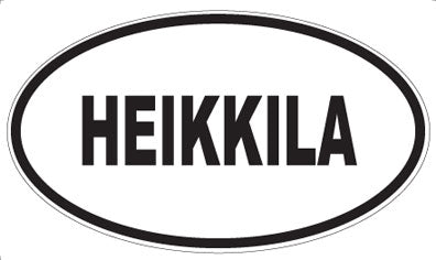 HEIKKILA - Oval Magnet