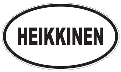 HEIKKINEN - Oval Magnet