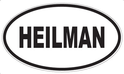 HEILMAN - Oval Magnet