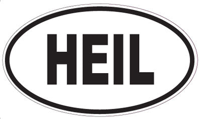HEIL - Oval Sticker