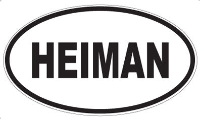 HEIMAN - Oval Magnet