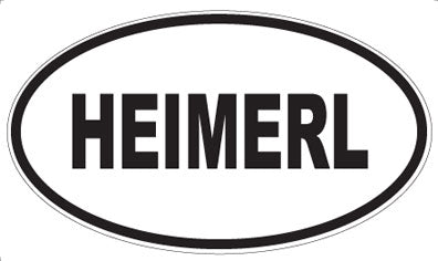 HEIMERL - Oval Magnet