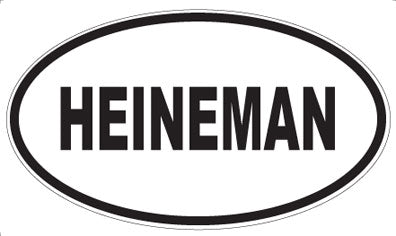 HEINEMAN - Oval Magnet