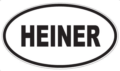 HEINER - Oval Magnet