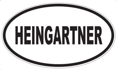 HEINGARTNER - Oval Magnet