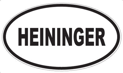 HEININGER - Oval Magnet