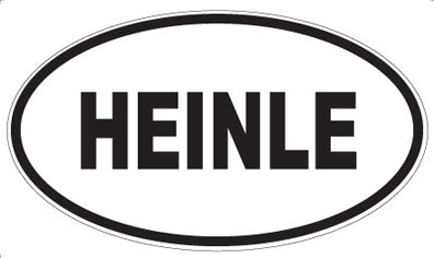 HEINLE - Oval Magnet