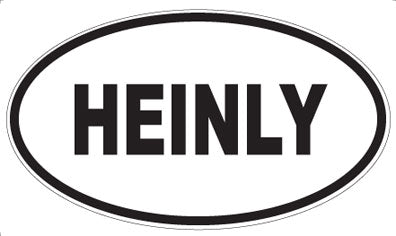 HEINLY - Oval Magnet