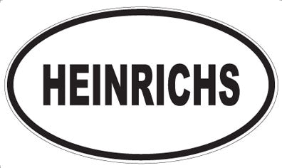 HEINRICHS - Oval Magnet