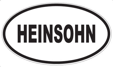 HEINSOHN - Oval Magnet