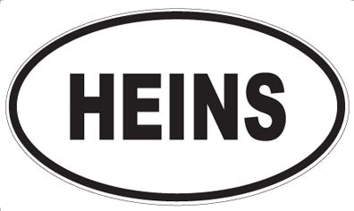 HEINS - Oval Magnet