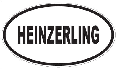 HEINZERLING - Oval Magnet