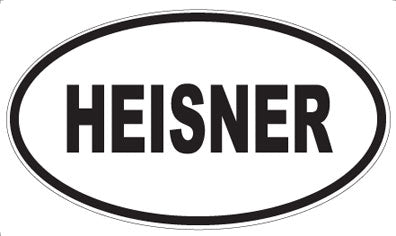 HEISNER - Oval Magnet