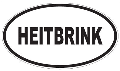 HEITBRINK - Oval Magnet