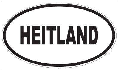 HEITLAND - Oval Magnet