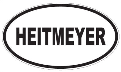 HEITMEYER - Oval Magnet