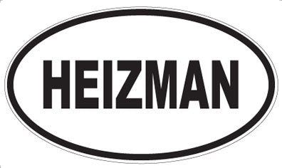 HEIZMAN - Oval Magnet