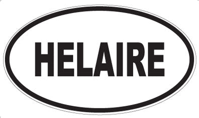 HELAIRE - Oval Magnet