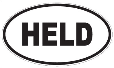 HELD - Oval Magnet