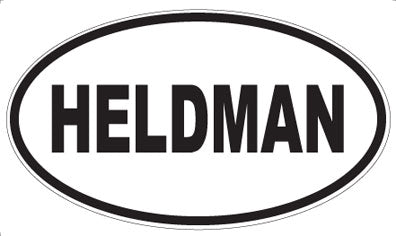 HELDMAN - Oval Magnet