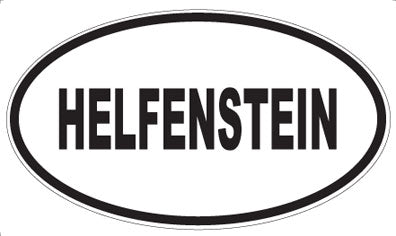 HELFENSTEIN - Oval Magnet