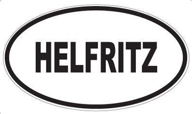 HELFRITZ - Oval Magnet