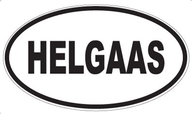 HELGAAS - Oval Magnet