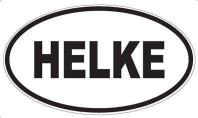HELKE - Oval Magnet