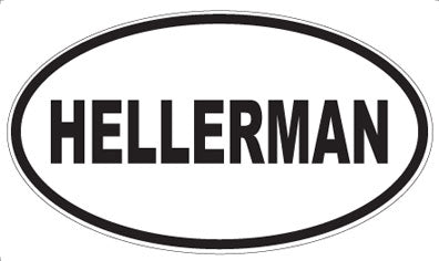 HELLERMAN - Oval Magnet
