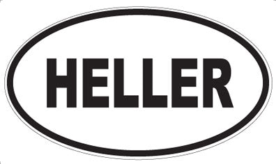 HELLER - Oval Magnet