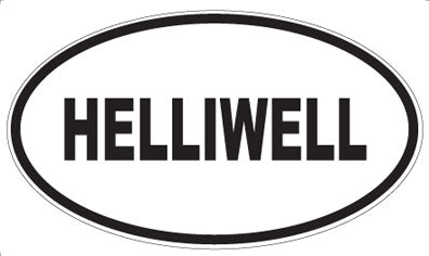 HELLIWELL - Oval Magnet