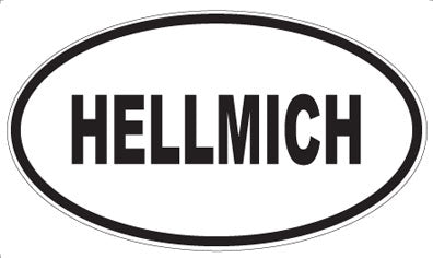 HELLMICH - Oval Magnet