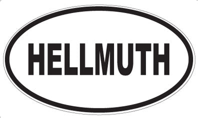 HELLMUTH - Oval Magnet