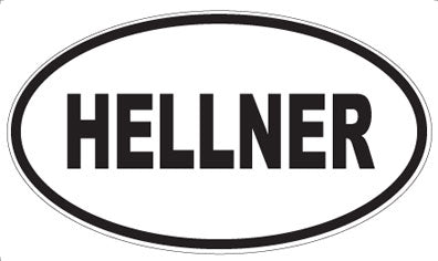 HELLNER - Oval Magnet