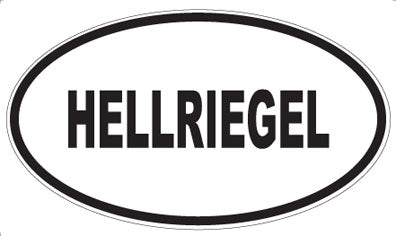 HELLRIEGEL - Oval Magnet