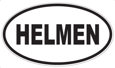 HELMEN - Oval Magnet