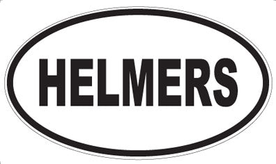 HELMERS - Oval Magnet